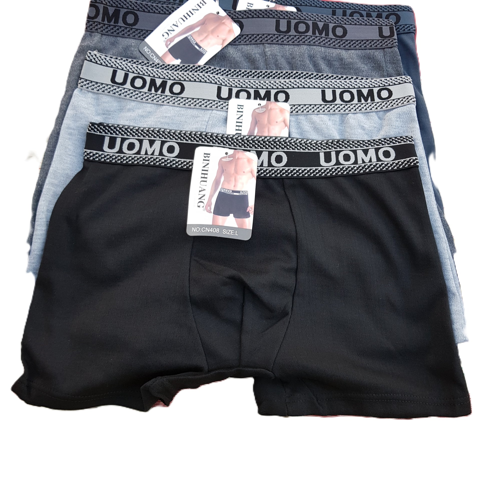 Ensemble 4 boxers sous-vêtement pour homme de qualité Différente taille dispo