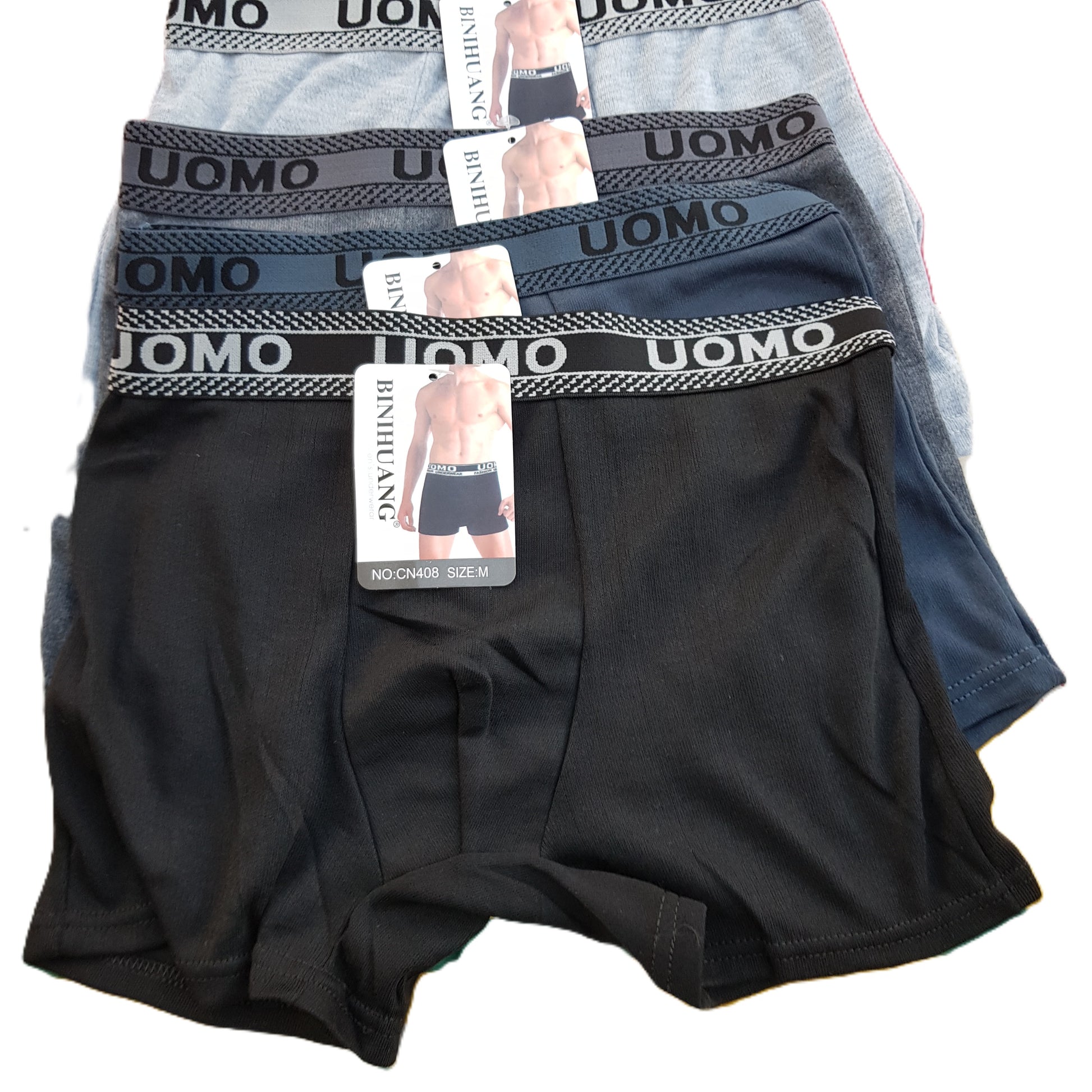 Ensemble 4 boxers sous-vêtement pour homme de qualité Différente taille dispo