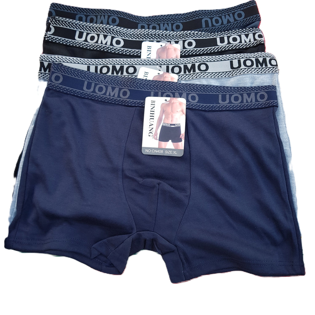 Ensemble 4 boxers sous-vêtement pour homme de qualité Différente taille dispo