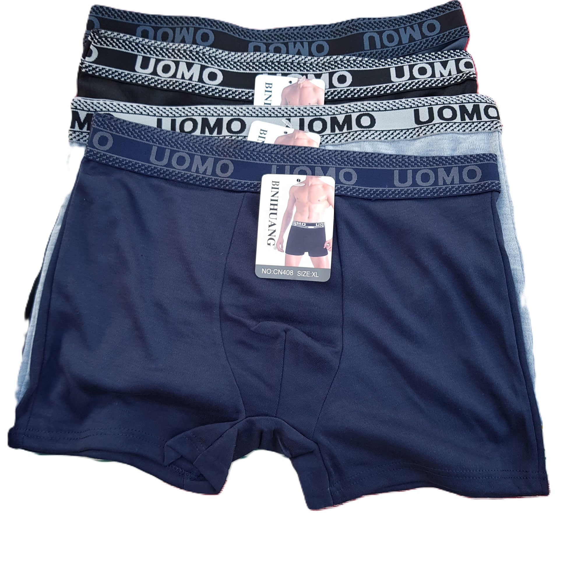 Ensemble 4 boxers sous-vêtement pour homme de qualité Différente taille dispo