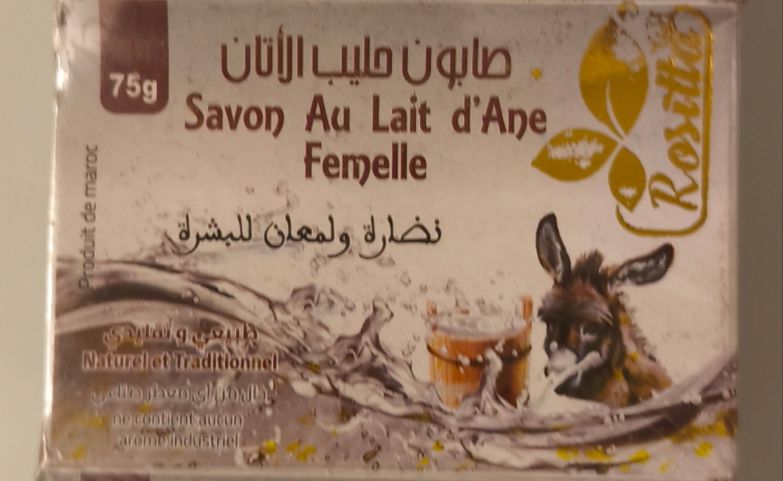 Savon au lait d'ânesse du Maroc 100% Pure