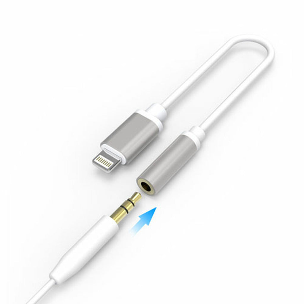 Adaptateur Jack casque 3,5 mm vers iPhone Lightning Head set Buddy