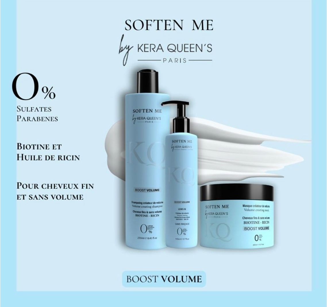 Kera Queen’s – Gamme Soften Me Boost Volume