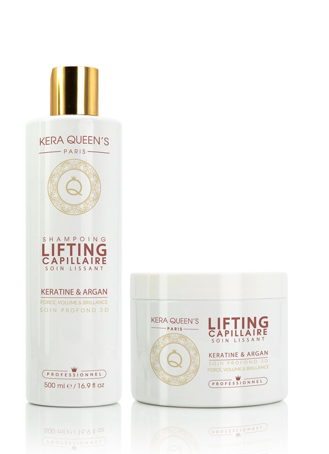Shampoing & masque lifting force, volume & brillance