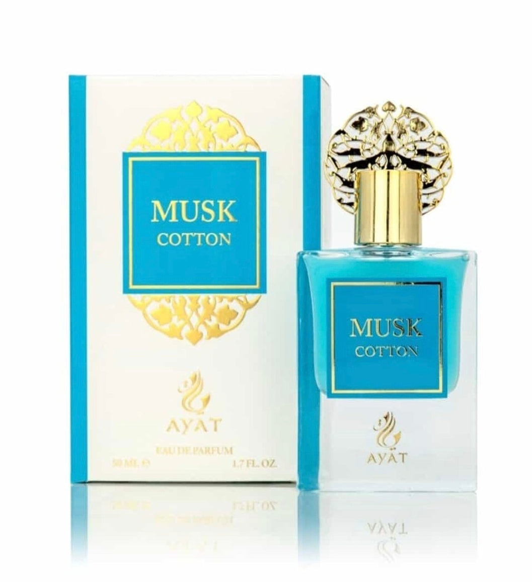 Eau de Parfum Musk Cotton – Ayat Perfumes – 50 ml mixité