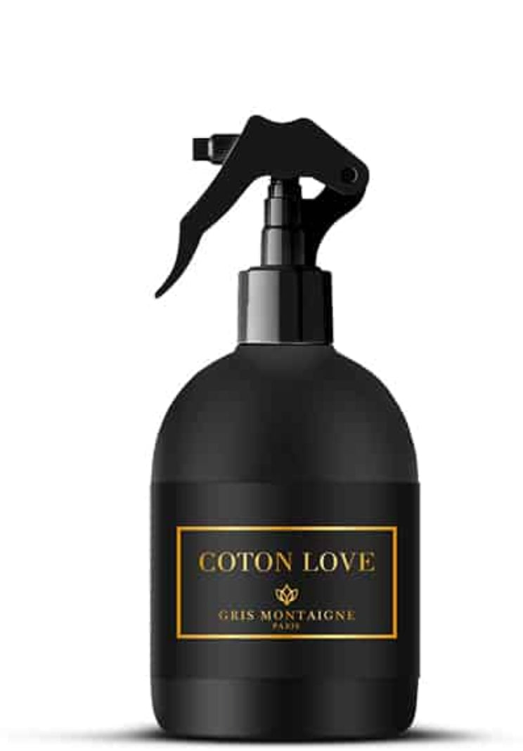 Spray textile Coton Love 250ml – Gris Montaigne Paris