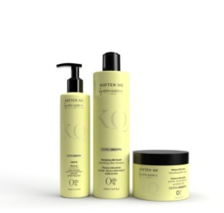 Kit Shampoing Masque Crème Sans sulfate Kera Queen's Ultra Smooth