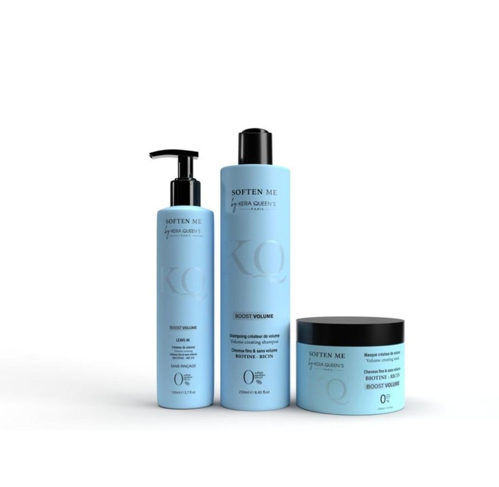 Kera Queen’s – Gamme Soften Me Boost Volume