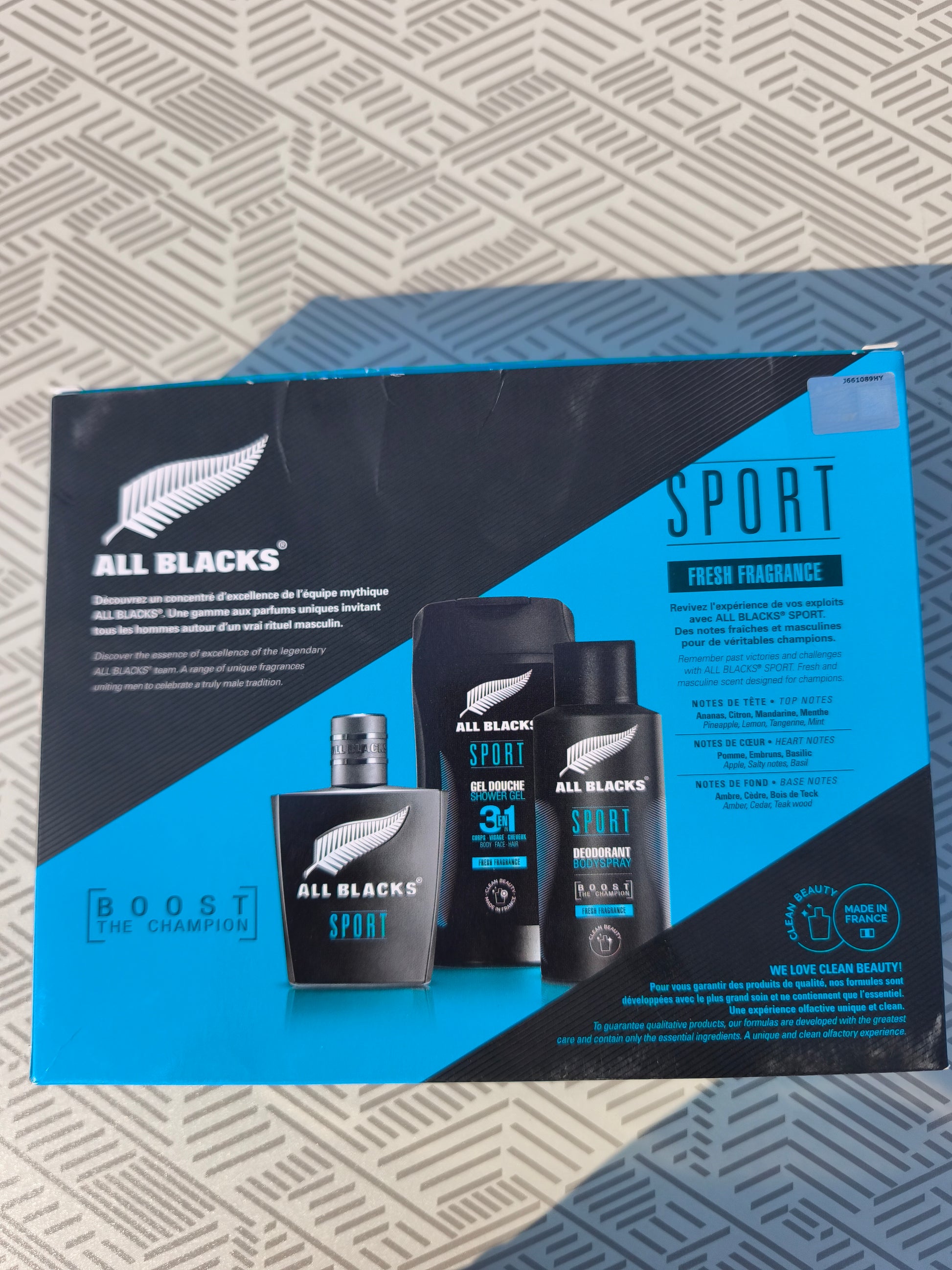COFFRET ALL BLACKS 3 en 1