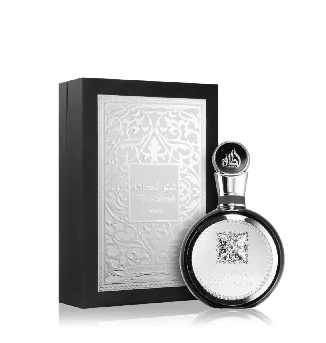 Fakhar Black Silver – Eau de Parfum pour homme – Lattafa